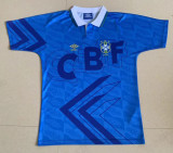 Mens Brazil Retro Away Jersey 1992
