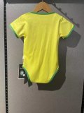 Infants Brazil Home Jersey FIFA World Cup Qatar 2022