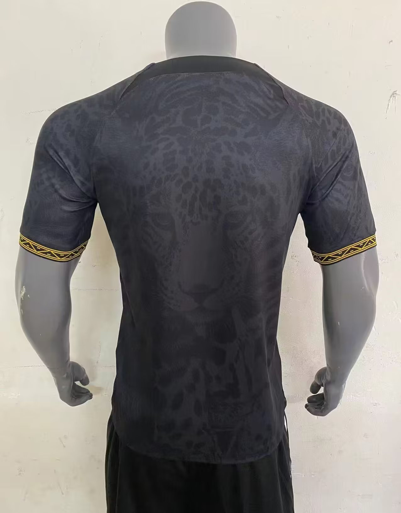 Mens Brazil Special Edition Jersey Black Leopard 2022