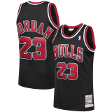 Mens Chicago Bulls Mitchell & Ness 1997-98 Hardwood Classics Jersey - Black