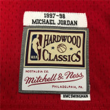 Mens Chicago Bulls Mitchell & Ness 1998 NBA Finals Hardwood Classics Jersey - Black