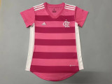 Womens Flamengo Camisa Outubro Rosa Pink Jersey 2022/23