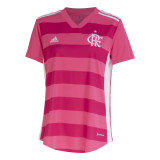 Womens Flamengo Camisa Outubro Rosa Pink Jersey 2022/23