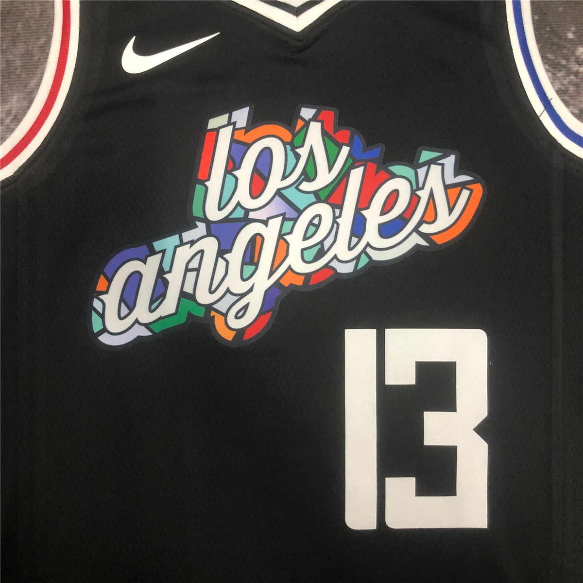 Los Angeles Clippers Nike City Edition Swingman Jersey 22 - Black