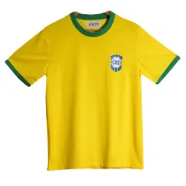 Mens Brazil Retro Home Jersey 1970