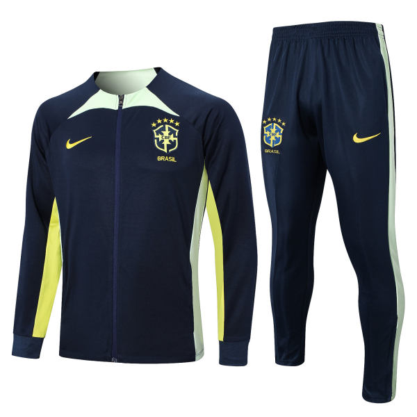 Mens Brazil Jacket + Pants Training Suit Royal 2023