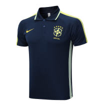 Mens Brazil Polo Shirt Royal 2023