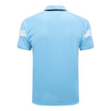 Mens Manchester City Polo Shirt Light Blue 2023/24