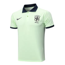 Mens Brazil Polo Shirt Green 2023