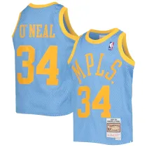 Mens Los Angeles Lakers Powder Blue Mitchell & Ness 2001-02 Hardwood Classics Jersey