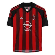 Mens AC Milan Retro Home Jersey 2002/03