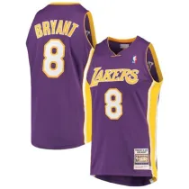 Mens Los Angeles Lakers Purple Mitchell & Ness 2000 ASG West Hardwood Classics Jersey