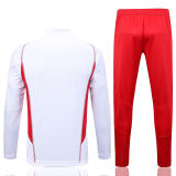 Mens Flamengo Training Suit White 2023/24