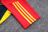 Mens Spain Pre-Match Top Short Training Jersey Royal 2023