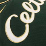 Mens Boston Celtics Nike Green 2022/23 Swingman Jersey - City Edition