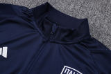 Mens Italy Training Suit Navy 2023