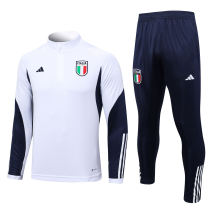 Mens Italy Training Suit White 2023