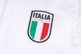 Mens Italy Jacket + Pants Training Suit White 2023