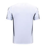 Mens Italy Pre-Match Top Short Training Jersey White 2023