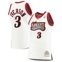 Mens Philadelphia 76ers Allen Iverson Mitchell & Ness 1997-98 Hardwood Classics Jersey