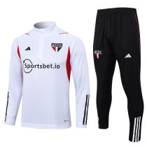 Mens Sao Paulo FC Training Suit White 2023/24