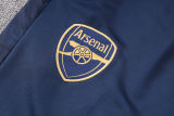 Mens Arsenal Jacket + Pants Training Suit Navy 2023/24