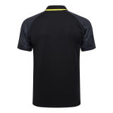 Mens PSG x Jordan Polo Shirt Black 2023/24