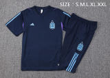 Mens Argentina Short Training Suit Royal 2023