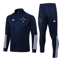 Mens Cruzeiro Jacket + Pants Training Suit Royal 2023/24
