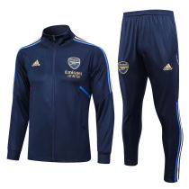 Mens Arsenal Jacket + Pants Training Suit Navy 2023/24