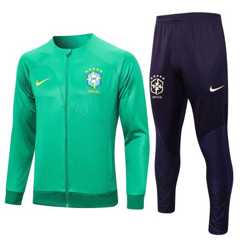 Brazil Training Jacket Kit (Jacket+Pants) Blue 2023/24