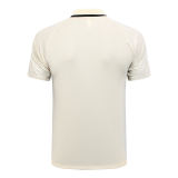 Mens PSG Polo Shirt Beige 2023/24