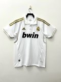 Mens Real Madrid Retro Home Jersey 2011/12
