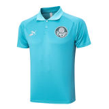 Mens Palmeiras Polo Shirt Aqua 2023/24