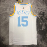 Mens Los Angeles Lakers NIKE White 2022/23 Swingman Jersey - Classic Edition