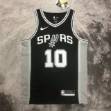 Mens San Antonio Spurs Nike Black 2022/23 Swingman Jersey - Icon Edition