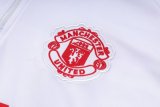 Mens Manchester United Training Suit White 2023/24