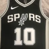Mens San Antonio Spurs Nike Black 2022/23 Swingman Jersey - Icon Edition