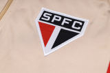 Mens Sao Paulo FC Training Suit Beige 2023/24