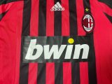 Mens AC Milan Retro Home Jersey 2007/08