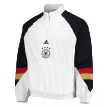 Mens Germany Half-Zip Icon Windrunner Jacket White 2023