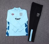 Mens West Ham United Training Suit Blue 2023/24