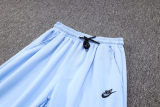 Mens Nike Hoodie Jacket + Pants Training Suit Blue 2023/24