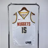 Mens Denver Nuggets Nike White 2023/24 Swingman Jersey - Association Edition