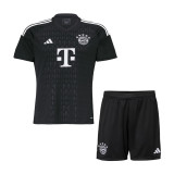 Kids Bayern Munich Goalkeeper Black Jersey 2023/24