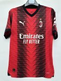 Mens AC Milan Authentic Home Jersey 2023/24 - Match