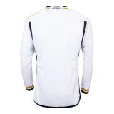 Mens Real Madrid Home Jersey Long Sleeve 2023/24