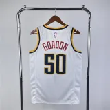 Mens Denver Nuggets Nike White 2023/24 Swingman Jersey - Association Edition