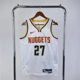 Mens Denver Nuggets Nike White 2023/24 Swingman Jersey - Association Edition