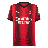 Mens AC Milan Authentic Home Jersey 2023/24 - Match